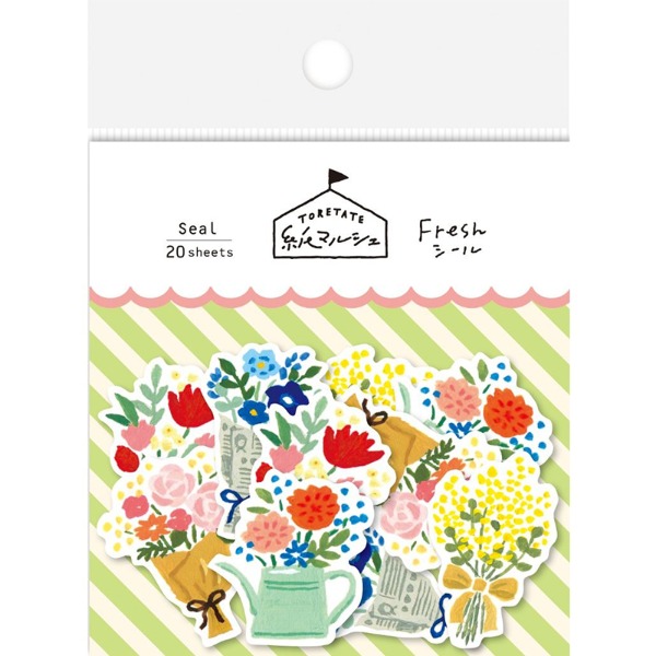[꽃] 후루카와 마르쉐 조각 스티커샐러드마켓