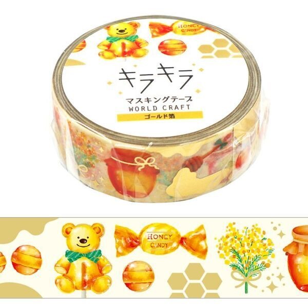 월드크래프트 키라키라 마스킹테이프 15mm : 꿀샐러드마켓
