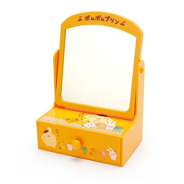 [팀 푸린 나카요시 시리즈] 폼폼푸린 탁상 거울 화장대샐러드마켓
