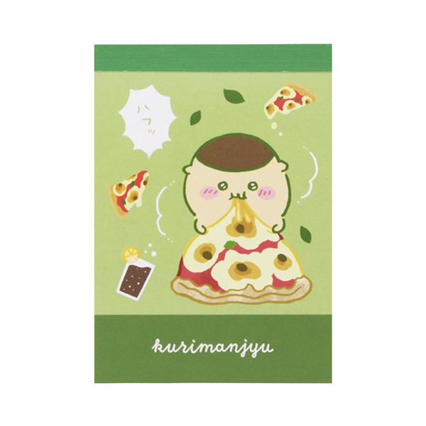 치이카와 먼작귀 냠냠 미니 떡메모지 : 쿠리만쥬샐러드마켓